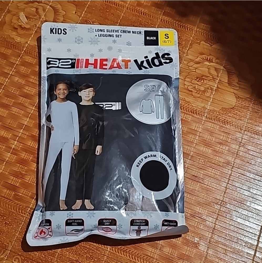 L32 Degrees Heat Long Sleeve CrewNeck & Legging Set unisex, nwt boys gir…